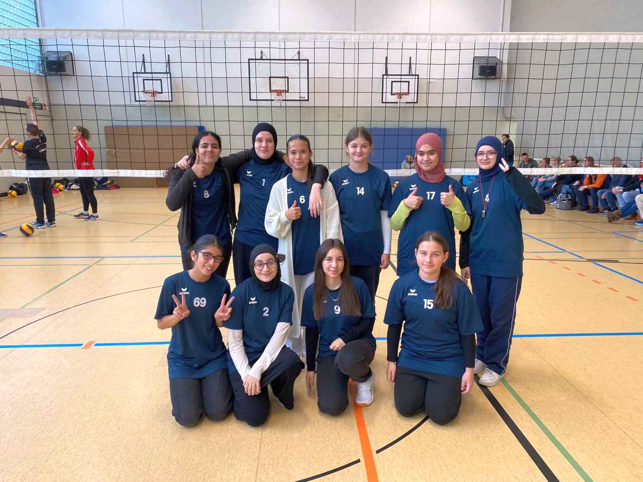Voleybolda sahne Wilhelmsburg’lu yıldız kızların