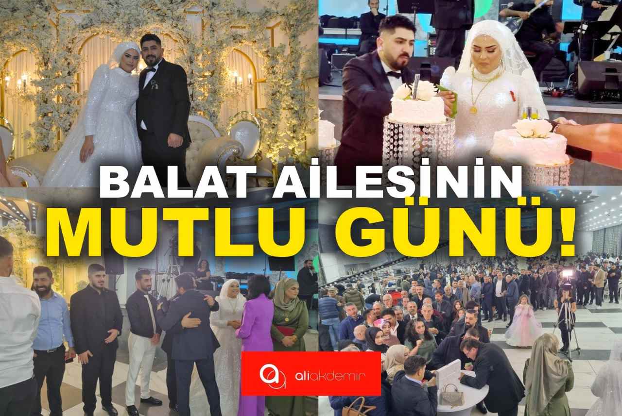 Bingöl’lü BALAT ailesinin mutlu günü