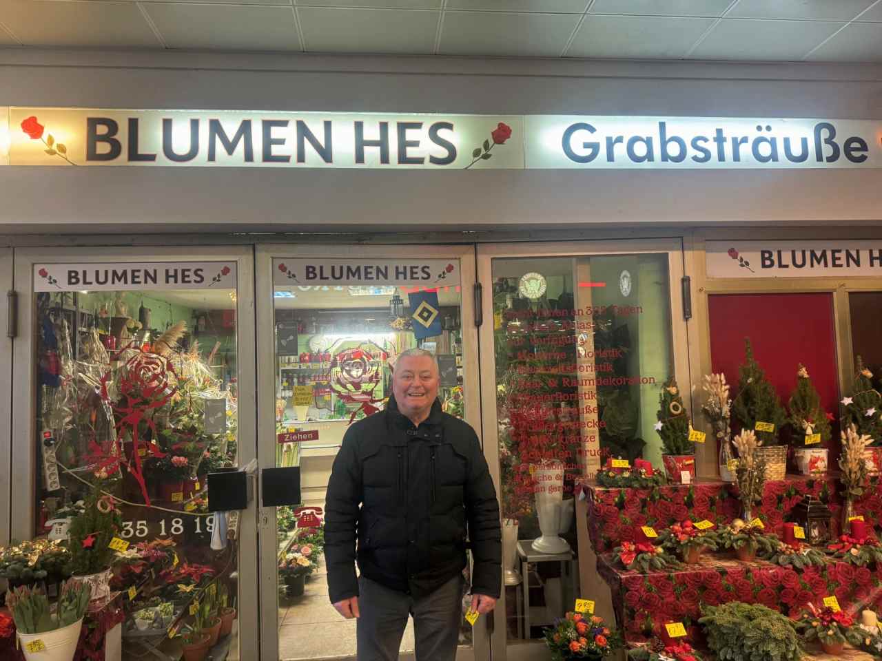 BLUMEN HES wünscht Frohe Weihnachten!