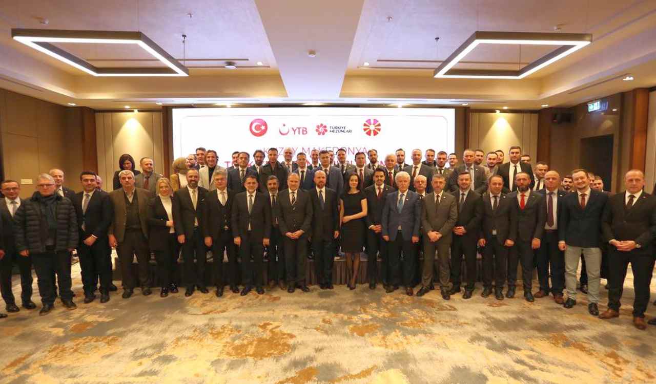 Kuzey Makedonya’da Türkiye Mezunları Buluşması düzenlendi