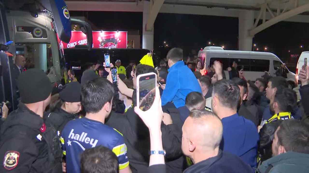 Fenerbahçe kafilesi Ankara’ya geldi