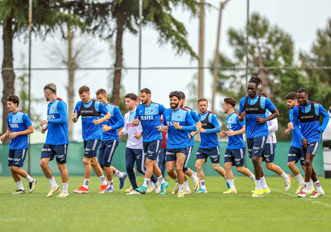 Trabzonspor’da Kayserispor maçı hazırlıkları