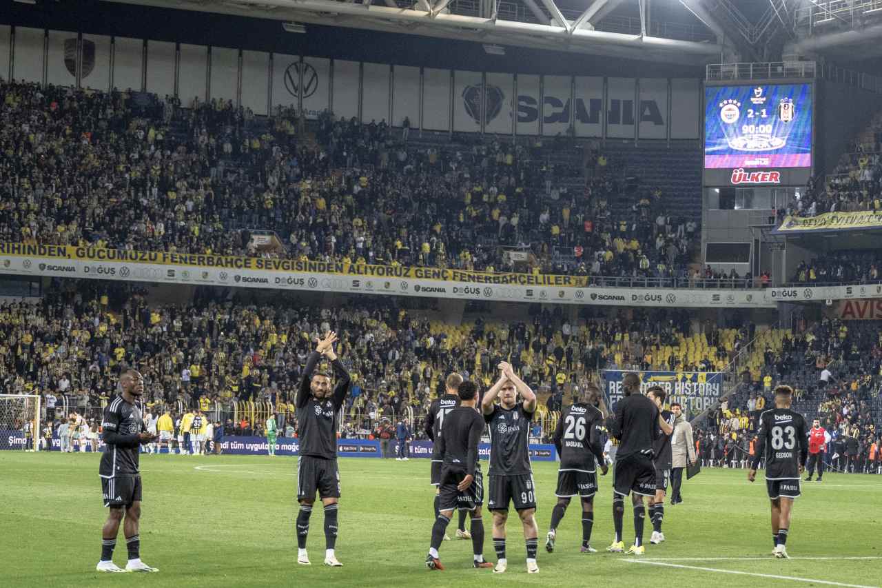 Beşiktaş bu sezon derbilerde puan alamadı