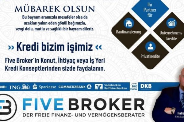 FIVE BROKER Halis Başbuğ, Ramazan Bayramı’nı kutladı….
