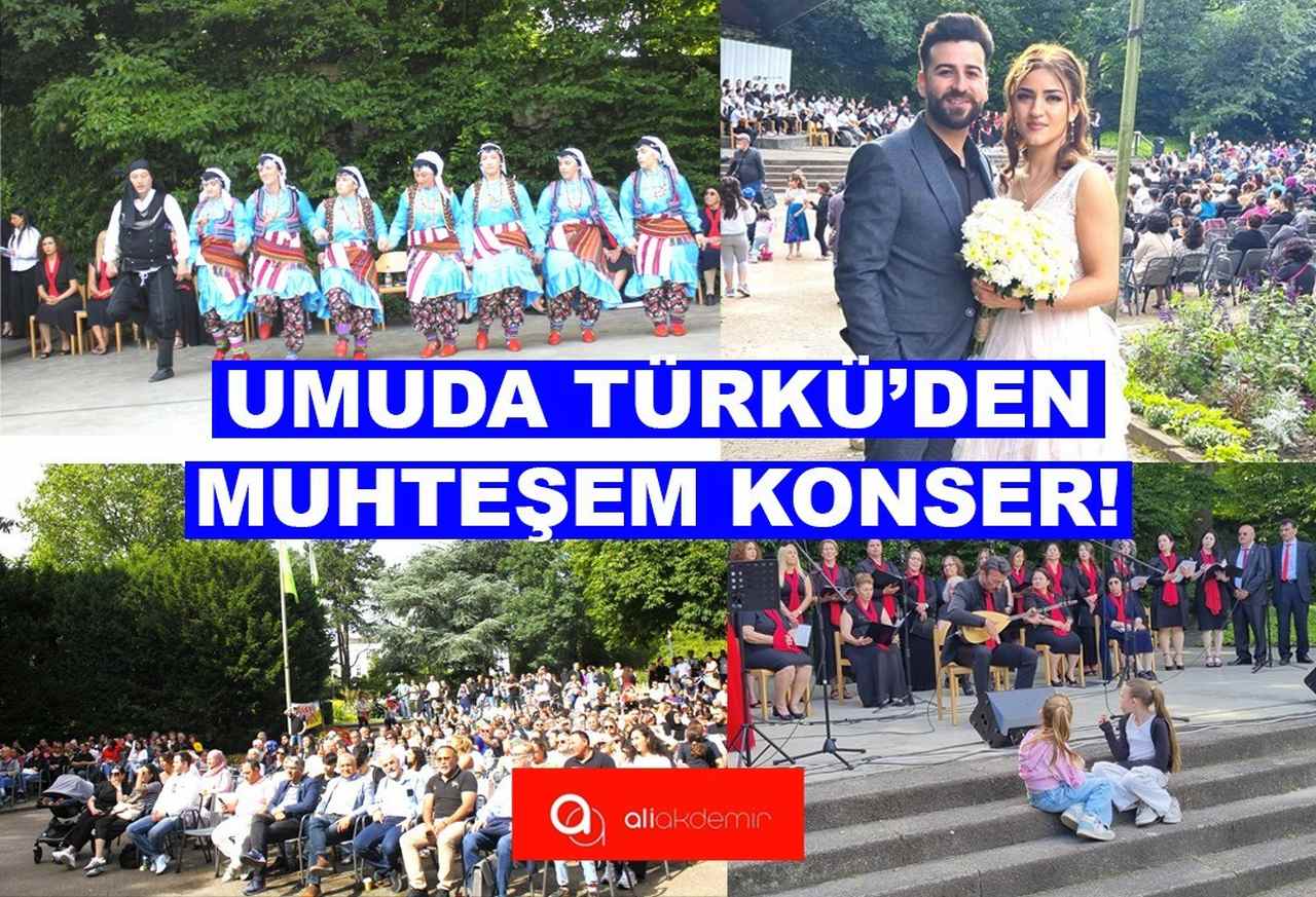 UMUDA TÜRKÜ’DEN MUHTEŞEM KONSER!