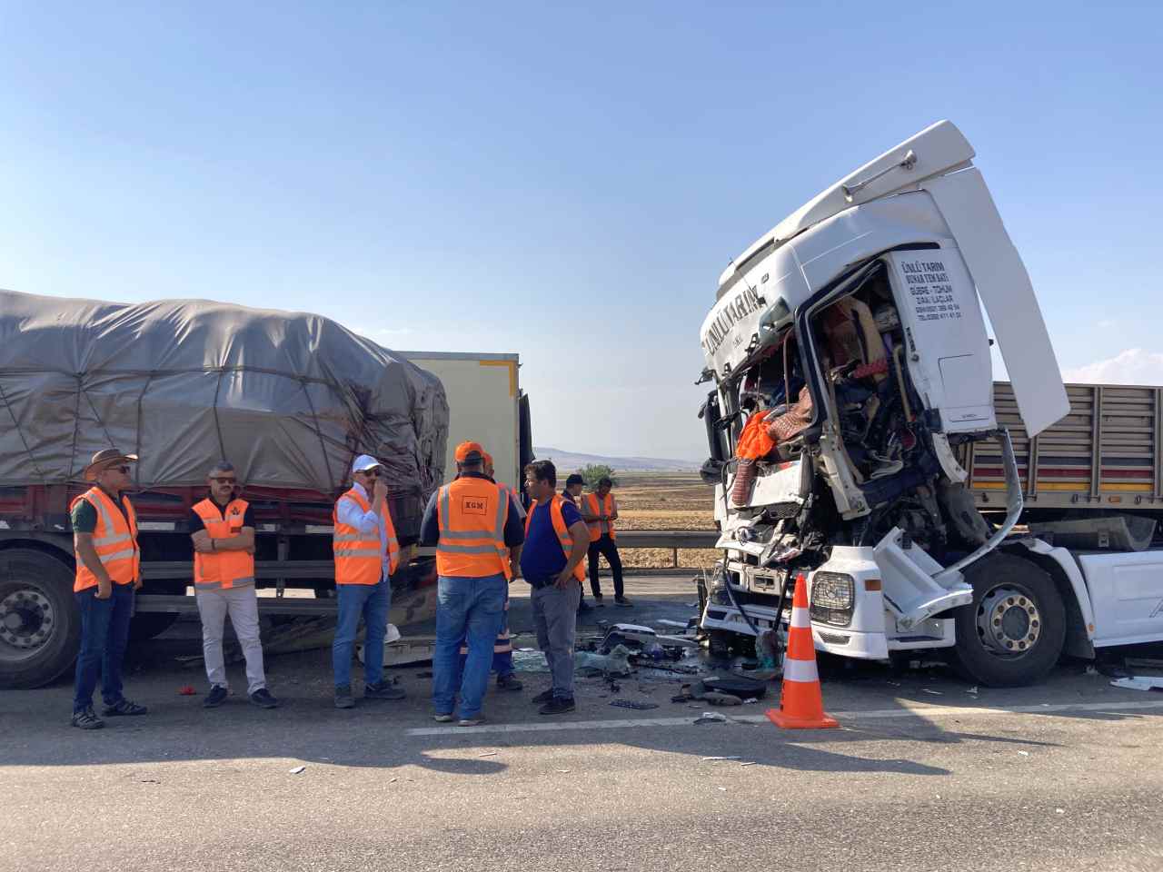 Gaziantep’te zincirleme trafik kazasında 1 kişi öldü, 6 kişi yaralandı