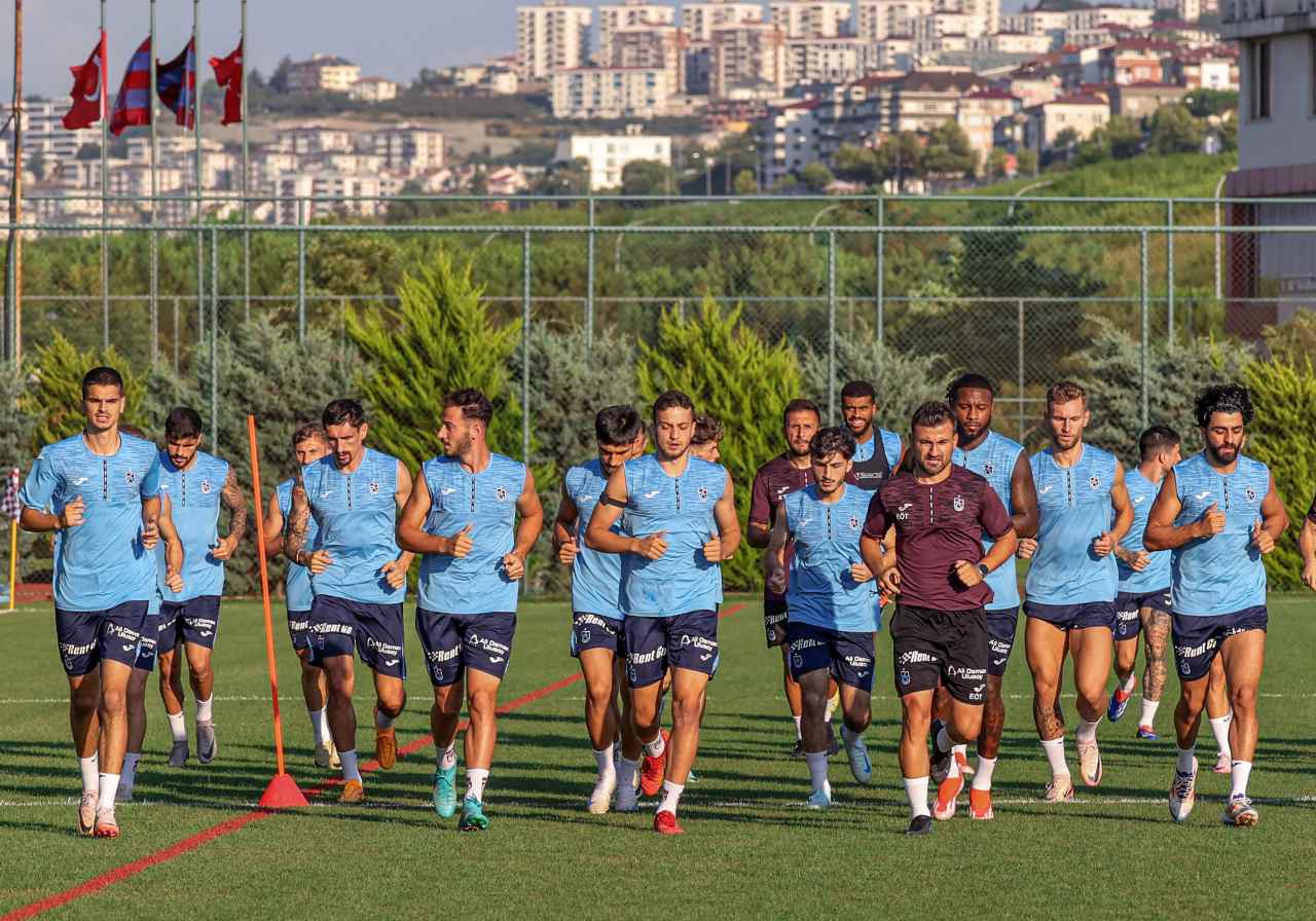 Trabzonspor, Ruzomberok maçı hazırlıklarına devam etti