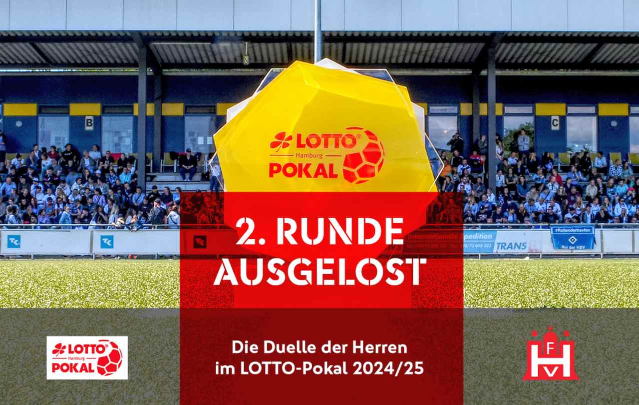 Auslosung der zweiten Runde des Lotto-Pokals
