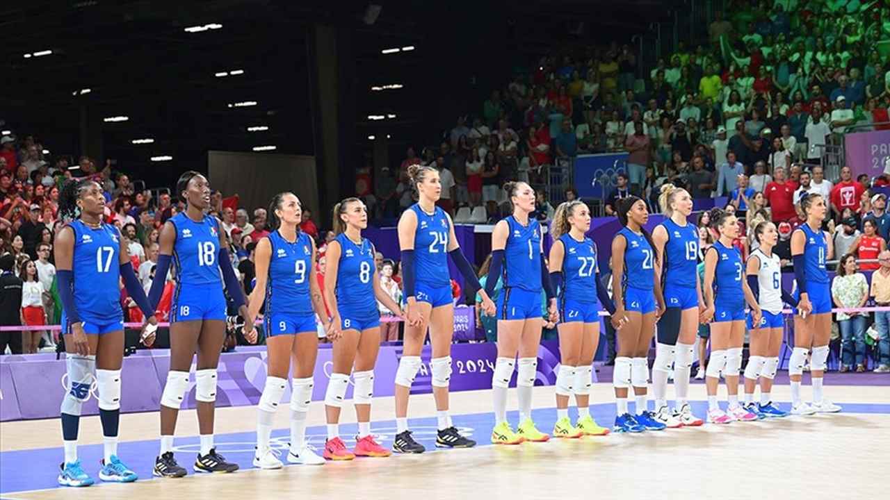 İtalya Kadın Voleybol Takımı, olimpiyat şampiyonu oldu