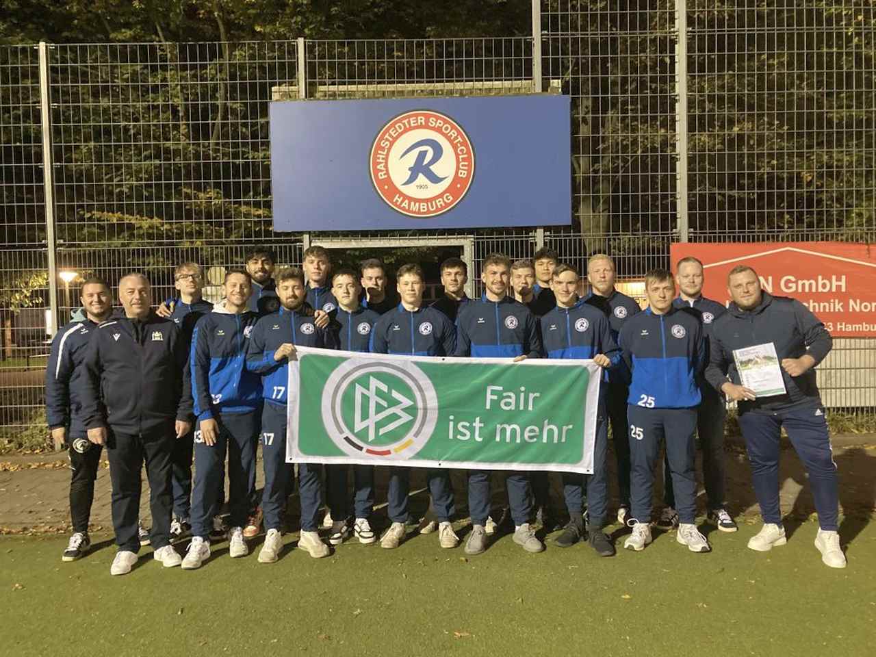 Fair Play-Ehrung RSC 3. Herren