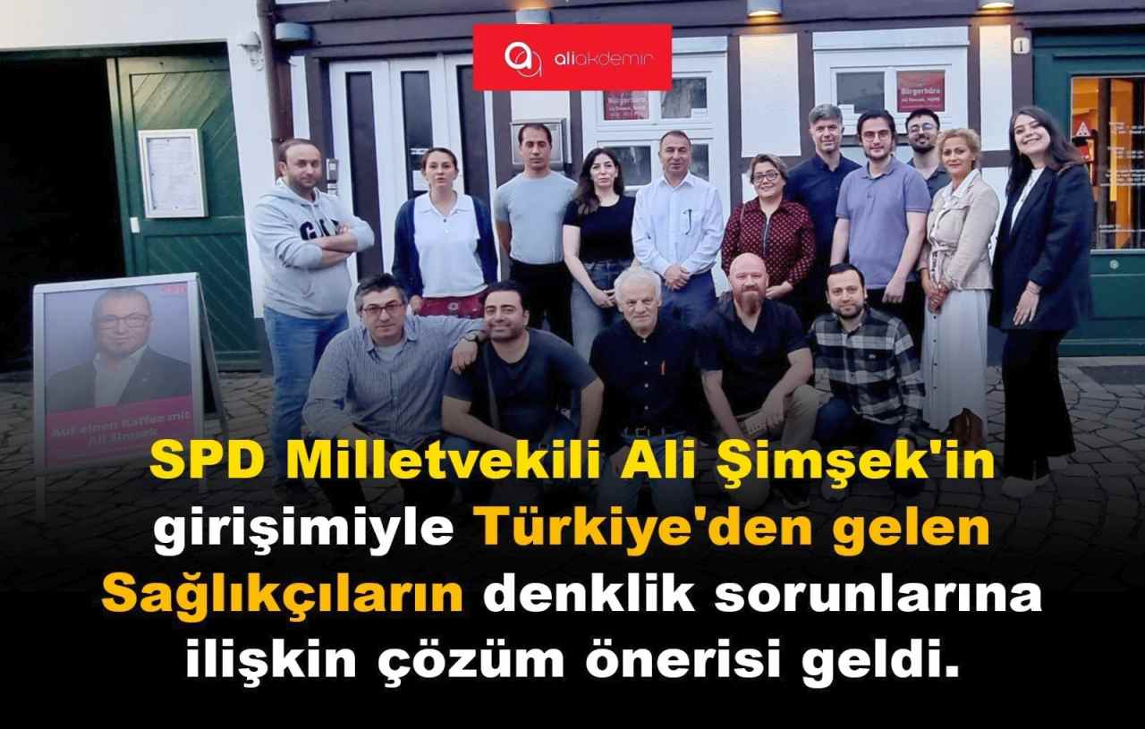 Hamburg Eyalet Parlamentosu SPD Milletvekili Ali Şimşek’ten Türkiye’den Gelen Sağlıkçılarla İkinci Önemli Toplantı!          