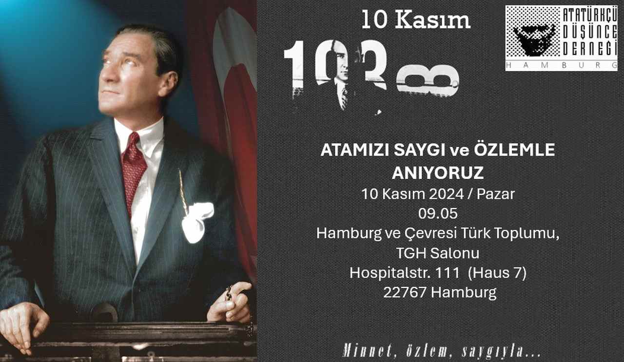 Gazi Mustafa Kemal ATATÜRK’ü anma töreni…