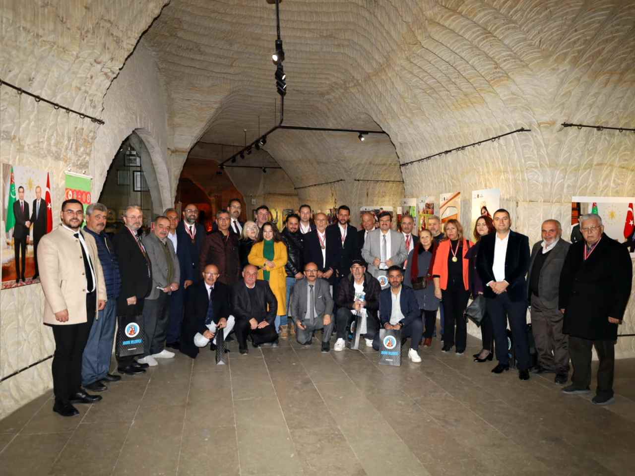 Kapadokya”lı gazetecilerle Almanya’dan gelen gazeteciler seramik müzesinde buluştu