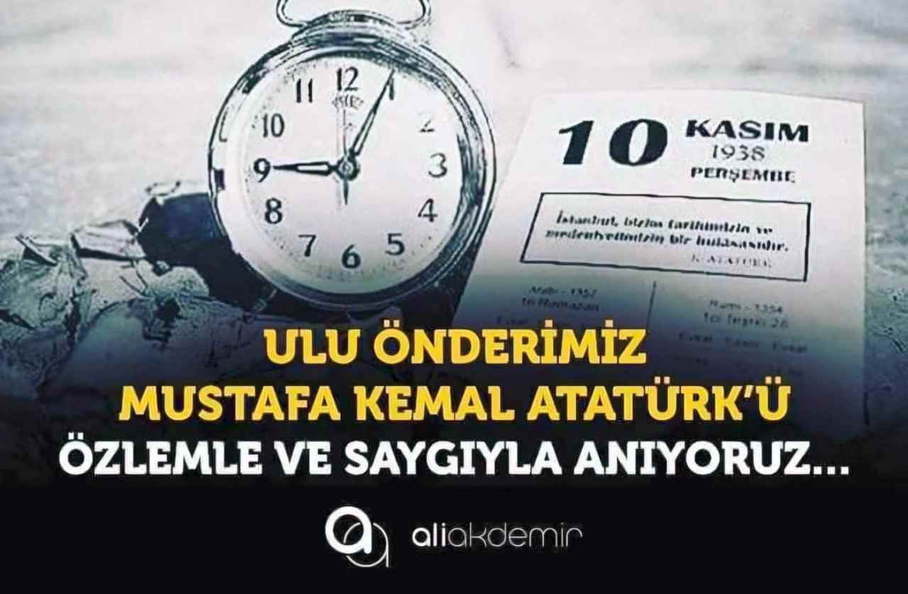 Futbolexpress’den 10 Kasım Atatürk’ü Anma Günü mesajı:
