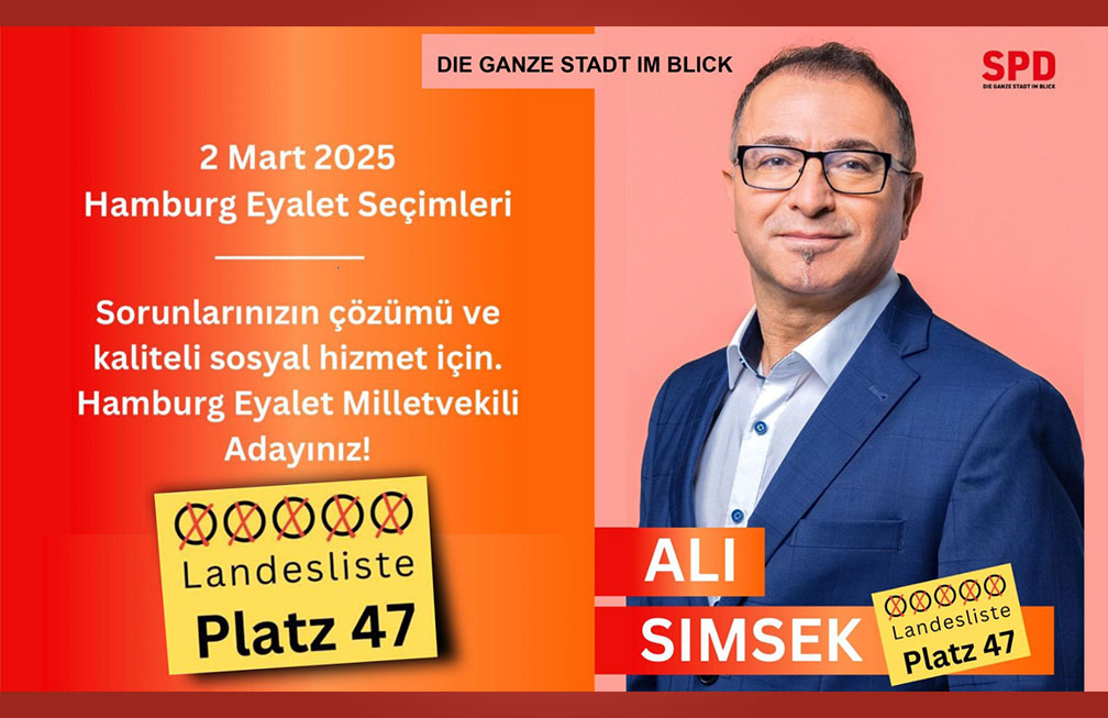 Ali Şimşek ”Yeni yılınız kutlu olsun. Sizlerle birlikte daha nice yıllara”