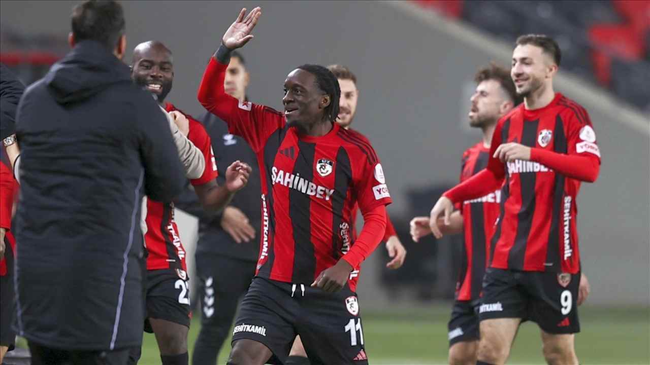 Gaziantep FK, konuk ettiği Çaykur Rizespor’u mağlup etti