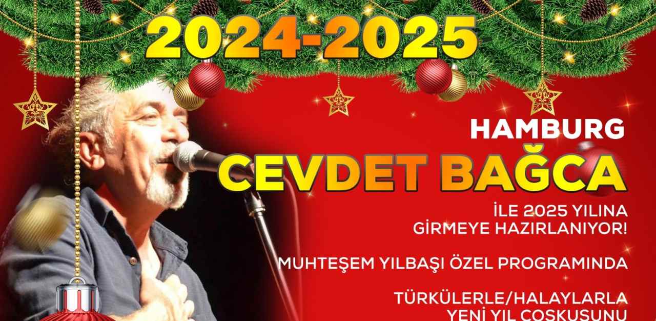 2025’E ÇOK ÖZEL BİR YILBAŞI PROGRAMIYLA COŞKUYLA GİRİN!