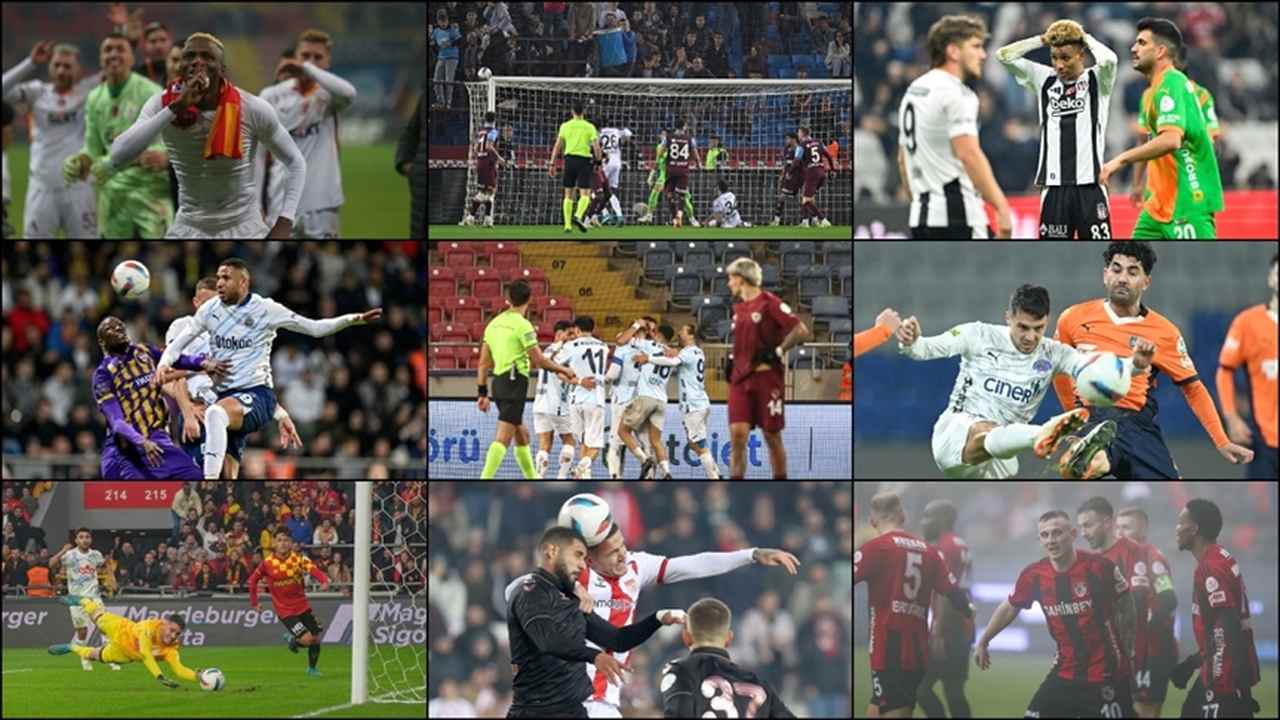 Süper Lig’de sezonun ilk yarısı tamamlandı