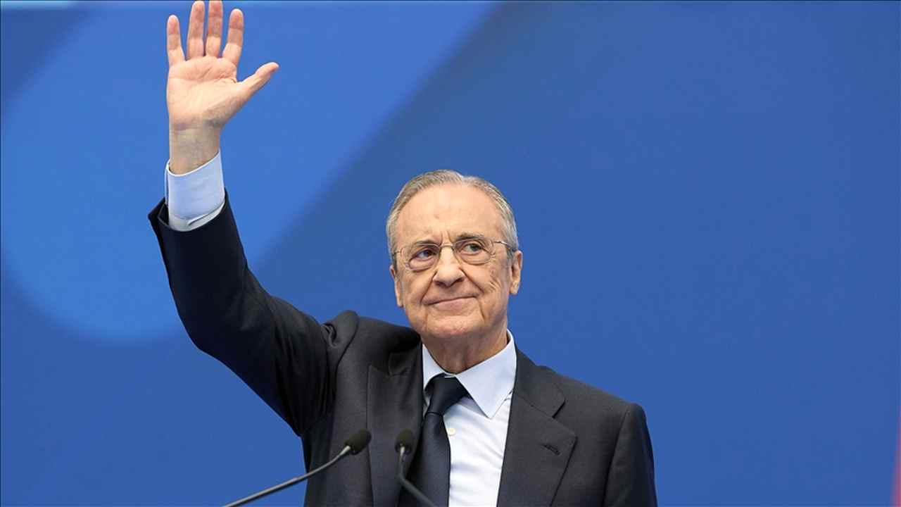 Real Madrid’de karşısına aday çıkmayan Florentino Perez tekrar başkan seçildi