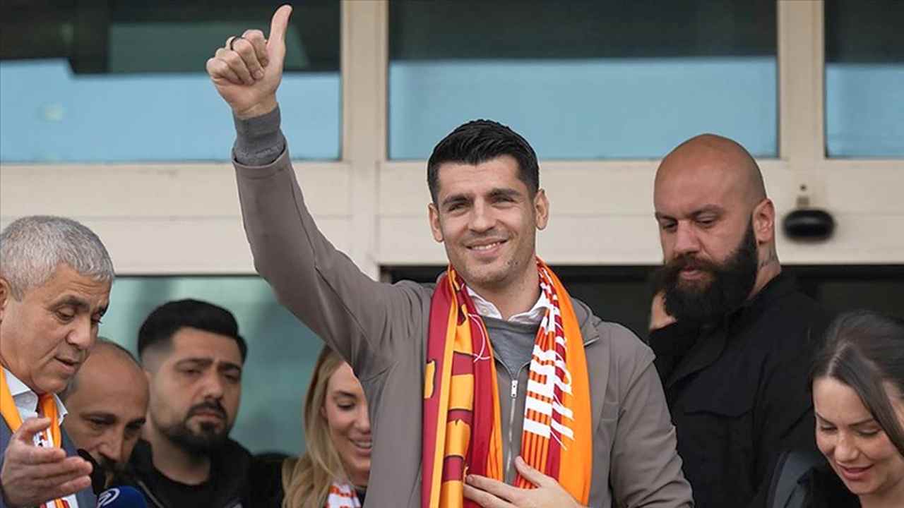 İspanyol golcü Alvaro Morata Galatasaray’da