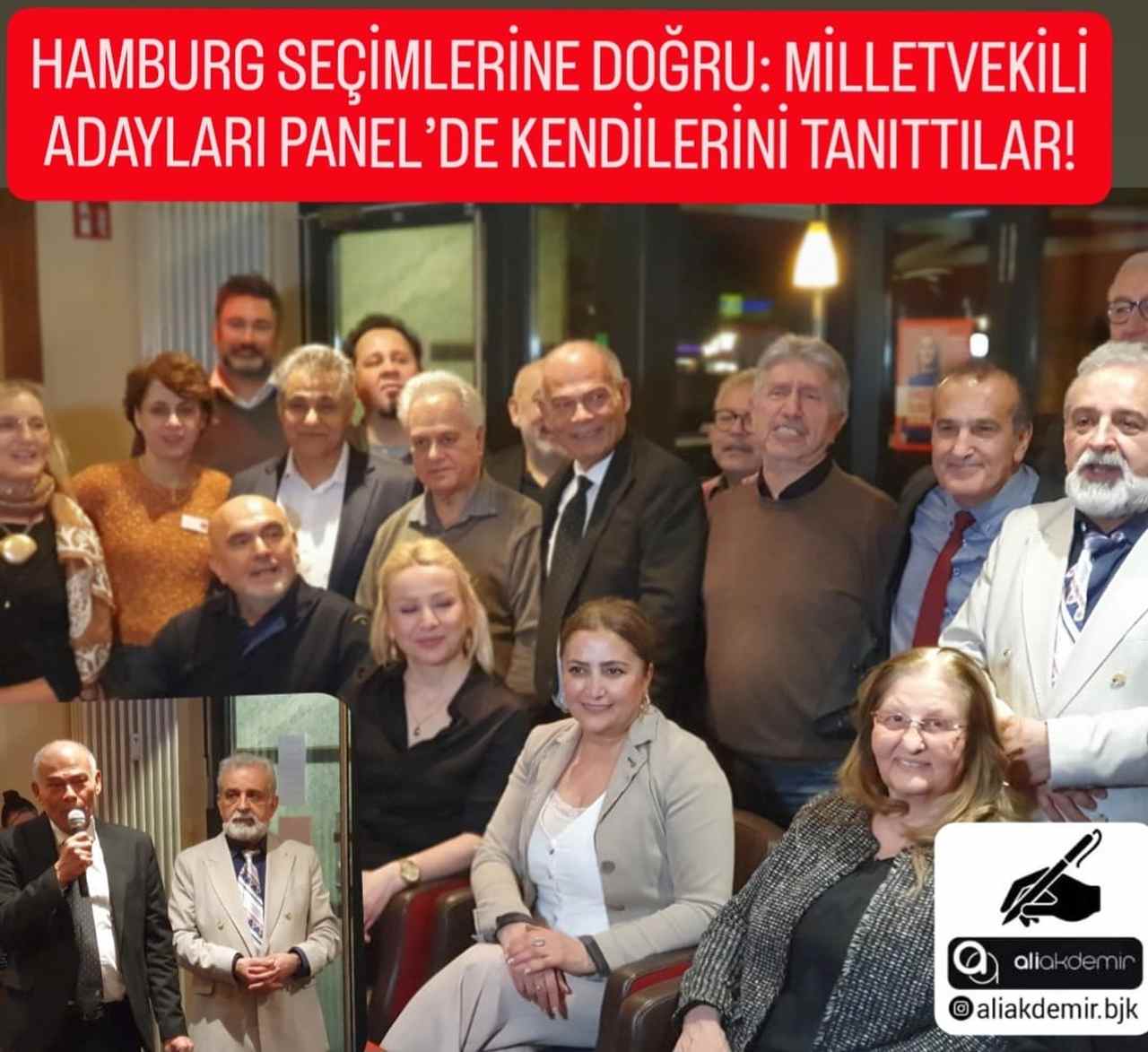 HAMBURG SEÇİMLERİNE DOĞRU: MİLLETVEKİLİ ADAYLARI PANEL’DE KENDİLERİNİ TANITTILAR!