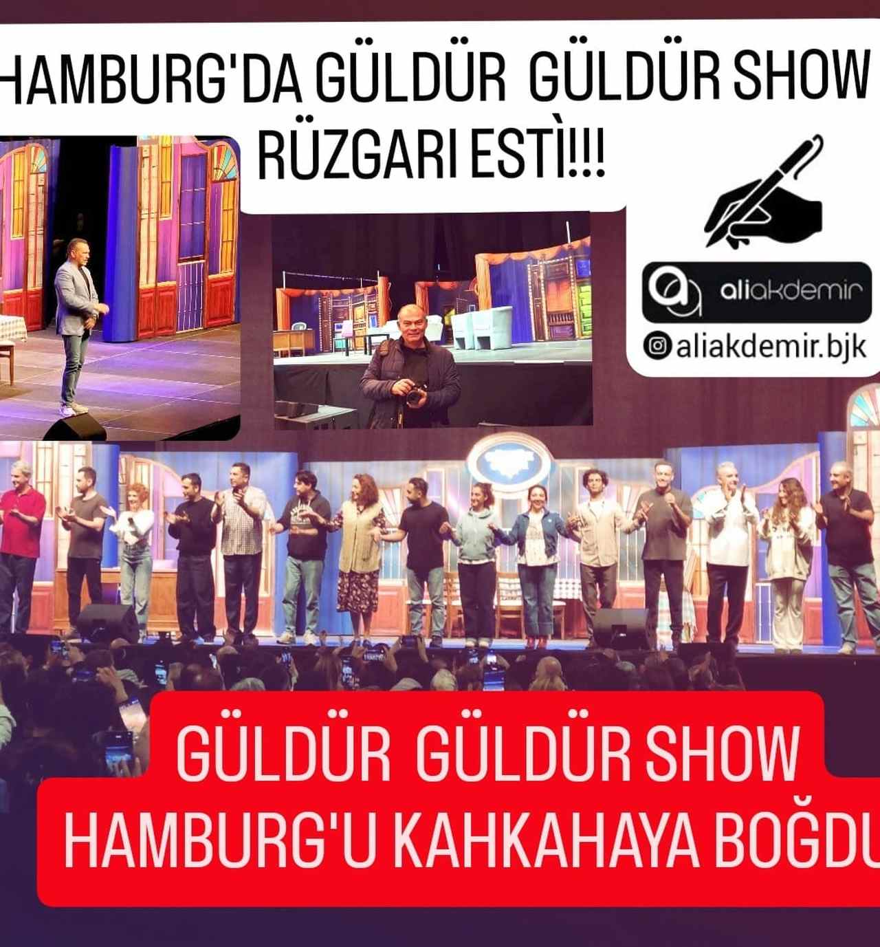 HAMBURG’DA GÜLDÜR GÜLDÜR SHOW RÜZGARI ESTÌ!!!