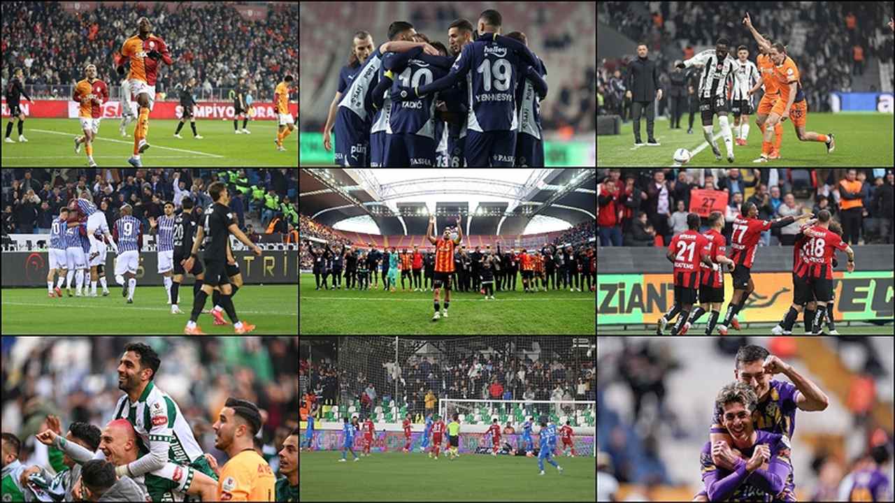 Süper Lig’de 31. haftanın perdesi kapandı
