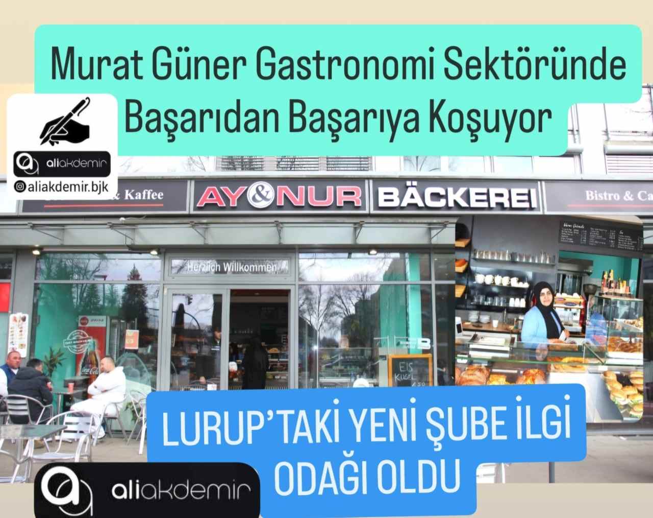 Murat Güner Gastronomi Sektöründe Başarıdan Başarıya Koşuyor