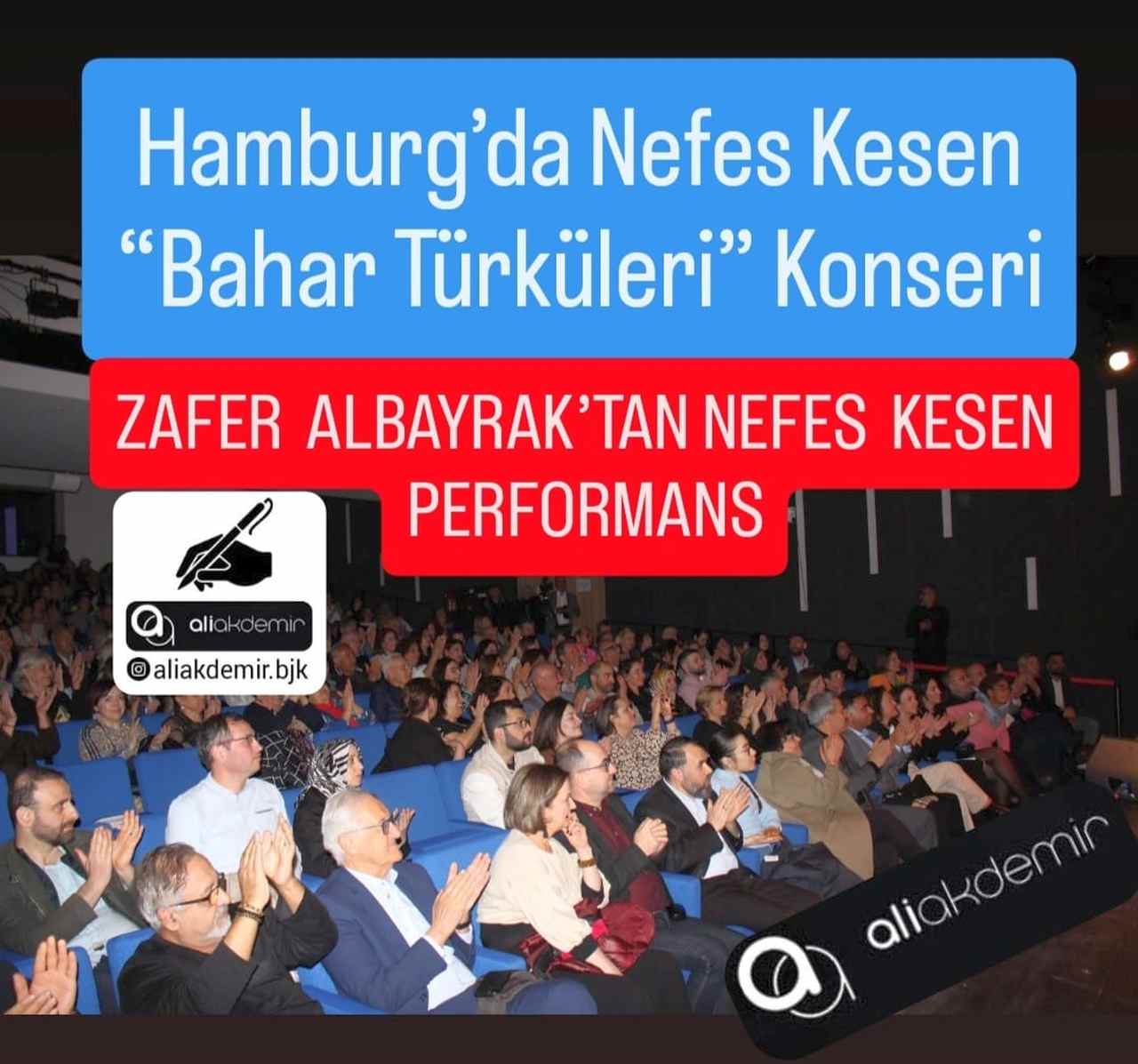 Hamburg’da Nefes Kesen “Bahar Türküleri” Konseri