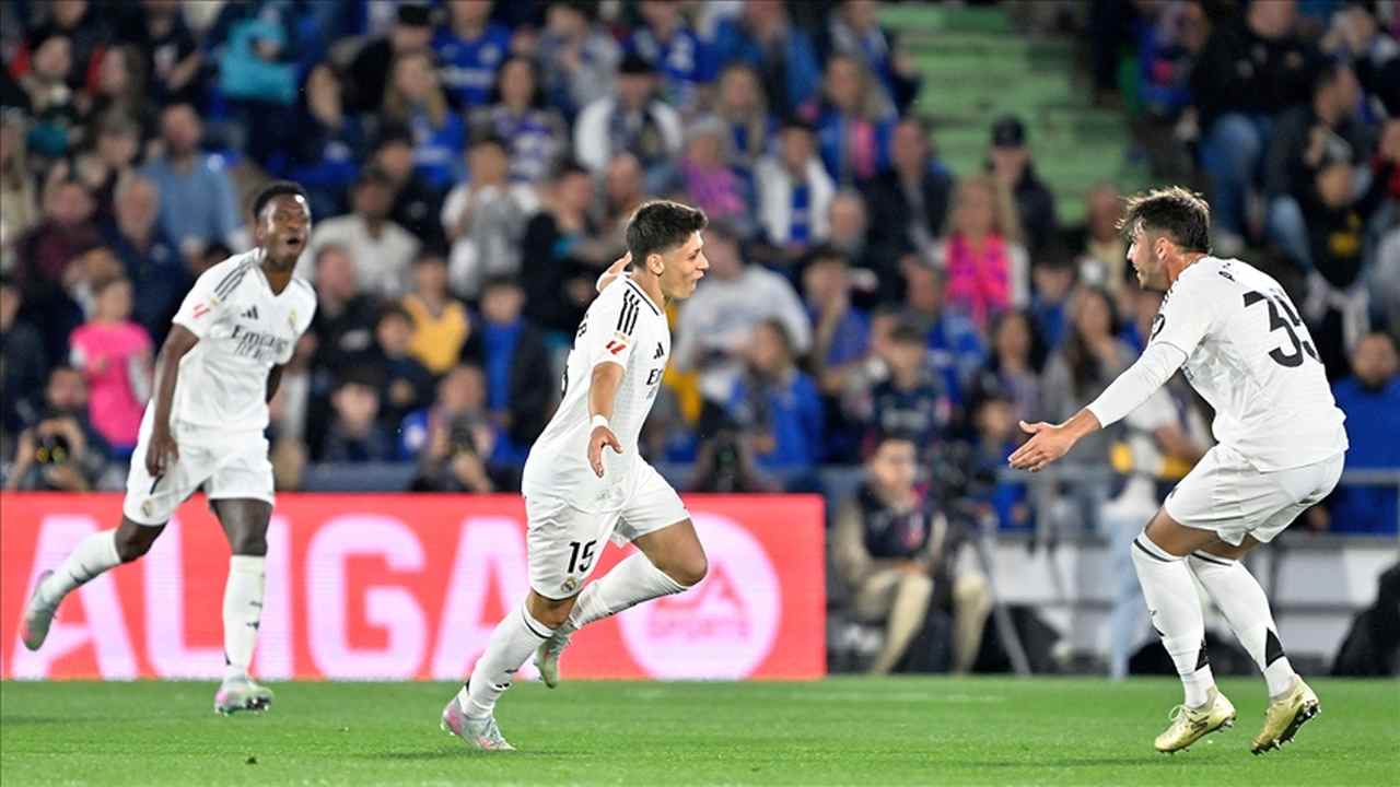 Real Madrid, Arda Güler’in golüyle Getafe’yi 1-0 yendi