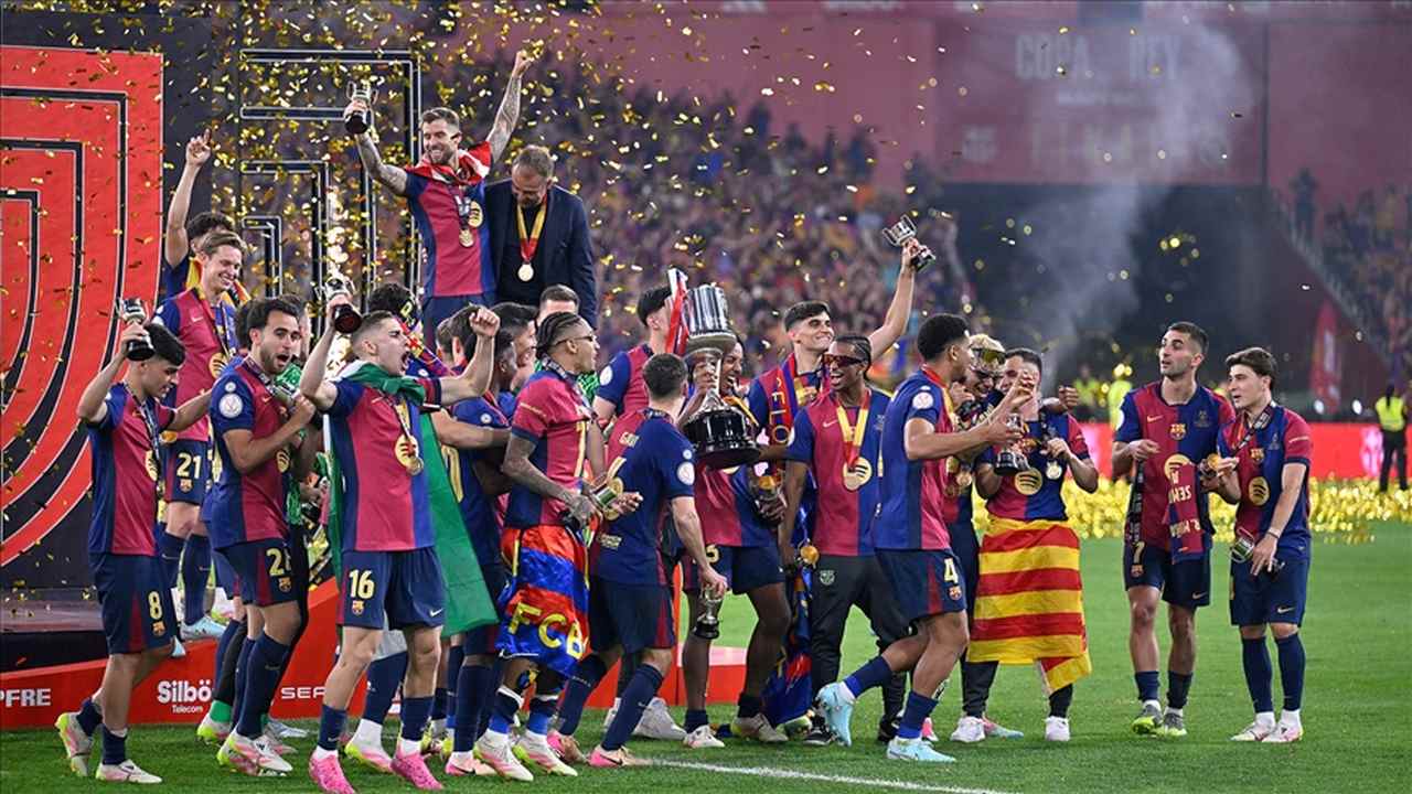 İspanya’da Kral Kupası’nın sahibi Barcelona oldu