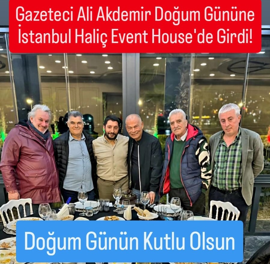 Ali Akdemir Yeni Yaşına Haliç’te Girdi