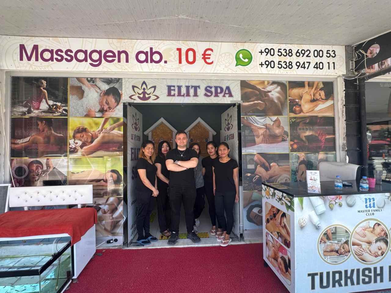Elit Massage & Raxis Hamam SPA, 1 Yıldır Turistlerin ve Esnafın Uğrak Noktası