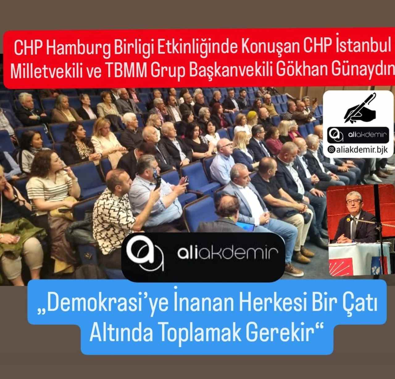CHP Hamburg Birliği’nde Gündem: Türkiye’nin Geleceği ve Demokrasi