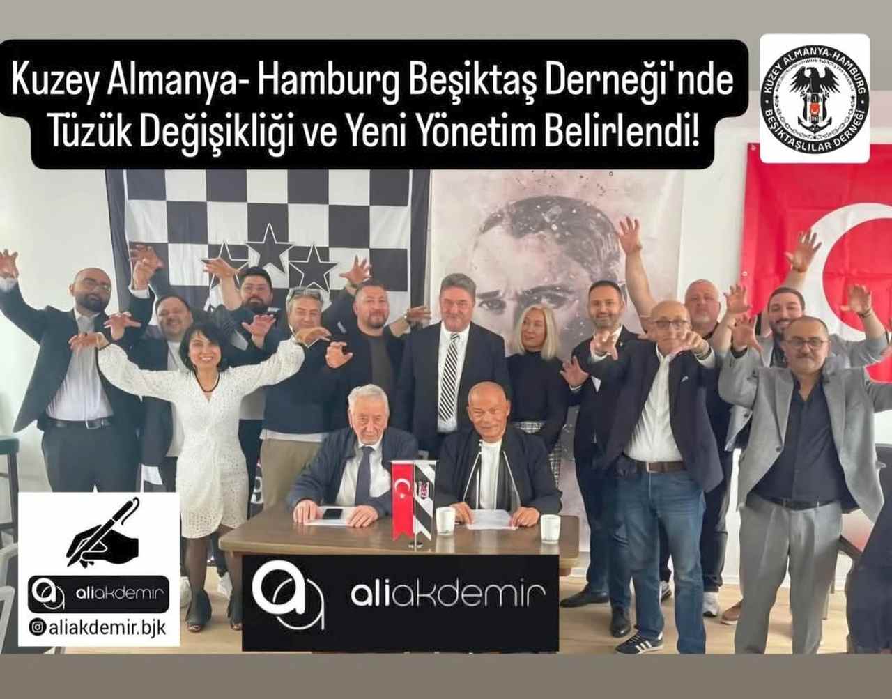 Kuzey Almanya Hamburg Beşiktaşlıları Yönetimi Yeniledi!