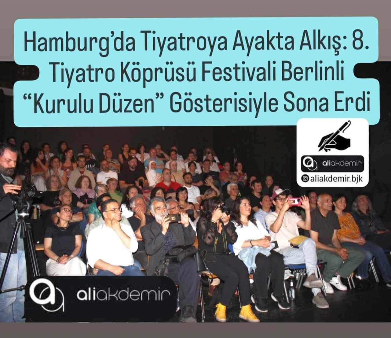 Hamburg’da Tiyatro Köprüsü Festivali “Kurulu Düzen” Gösterisiyle Sona Erdi