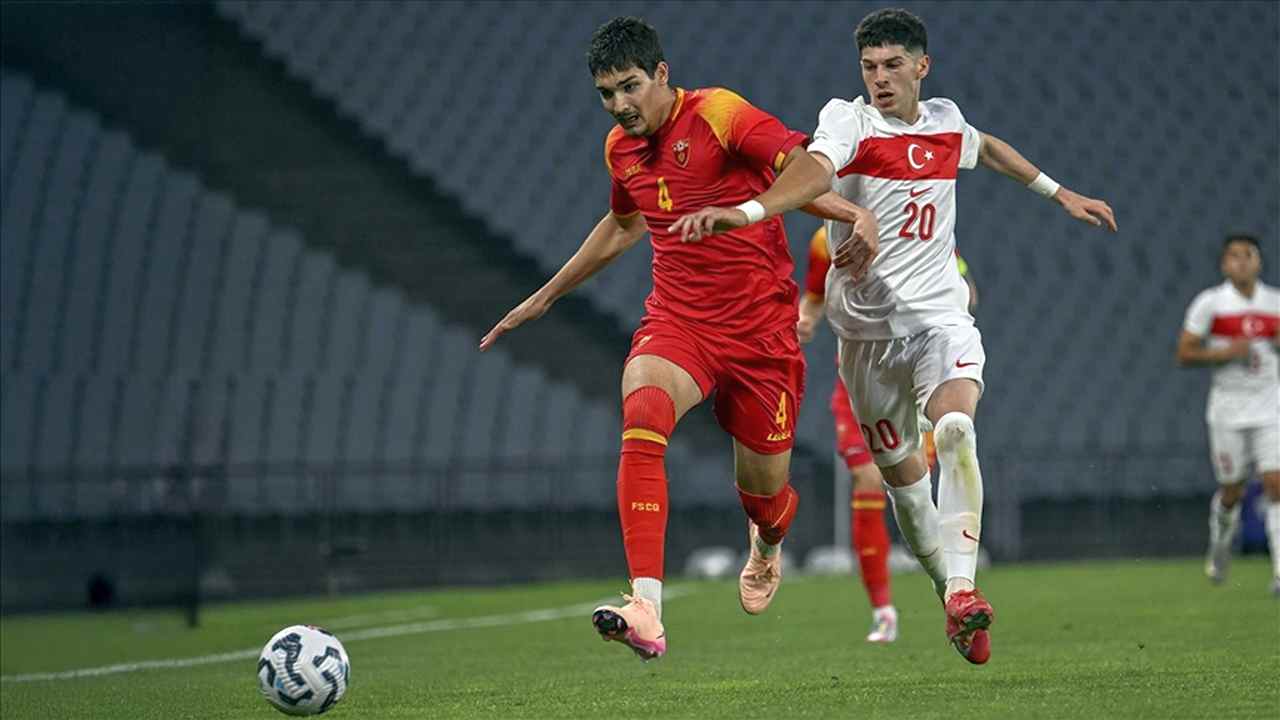 Ümit Milli Takım, Karadağ ile 1-1 berabere kaldı