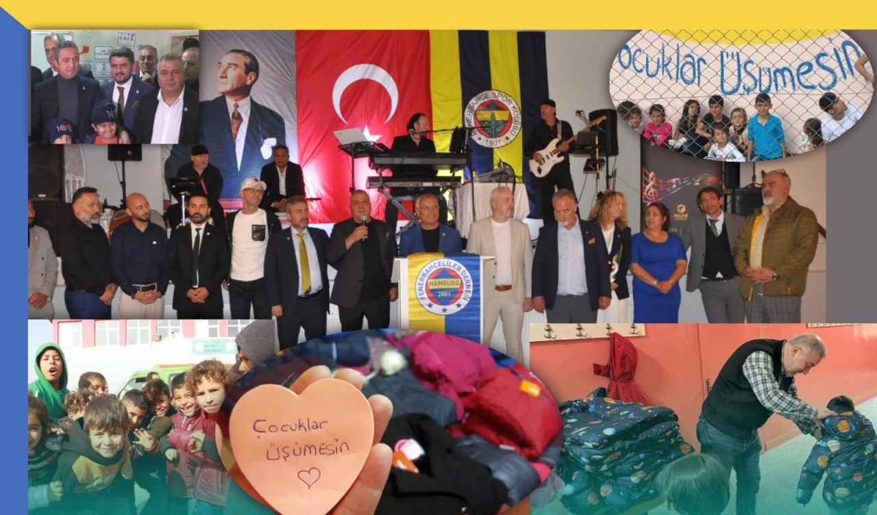 Çocuklar Üşümesin Diye Yola Çıktılar: Hamburg Fenerbahçeliler Derneği’nden Yozgat’a Umut Köprüsü