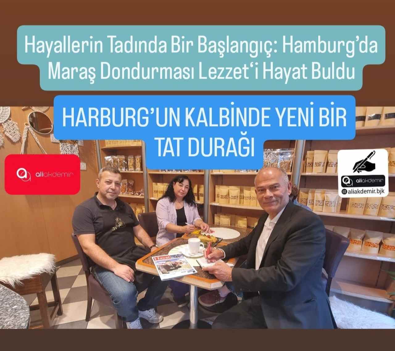Hamburg’da Bir Tatlı Mucize: Maraş Eis ile Türkiye Lezzetleri Almanya’da Hayat Buldu
