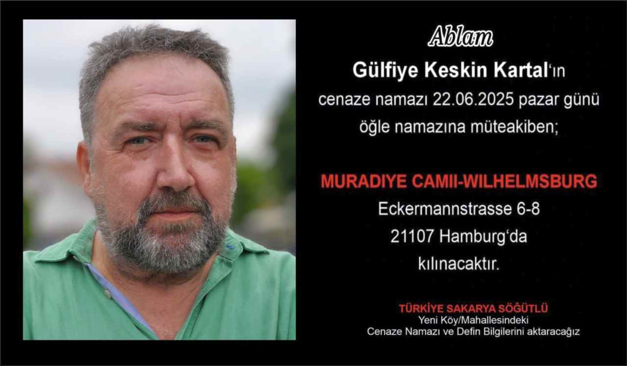 Barbaros Keskin’in Ablası Bugün Hamburg’da Son Yolculuğuna Uğurlanıyor