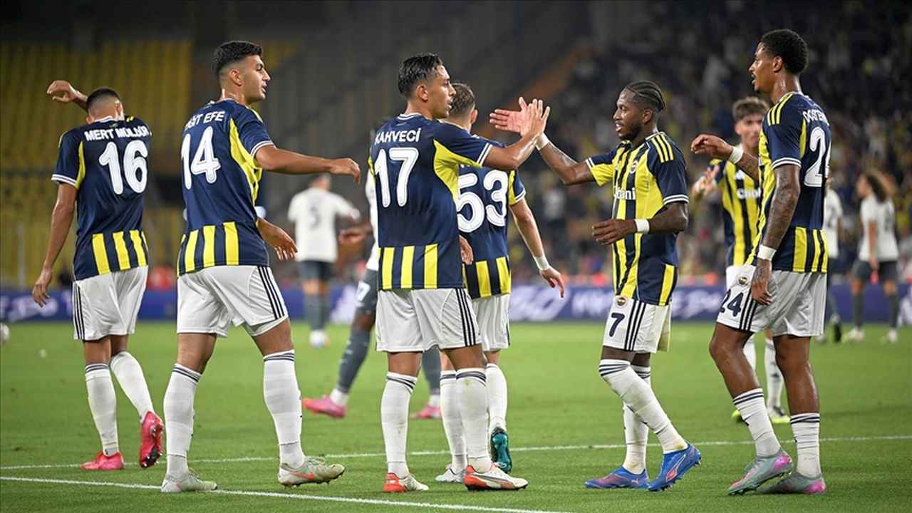 Fenerbahçe, hazırlık maçında Lazio’yu 1-0 mağlup etti