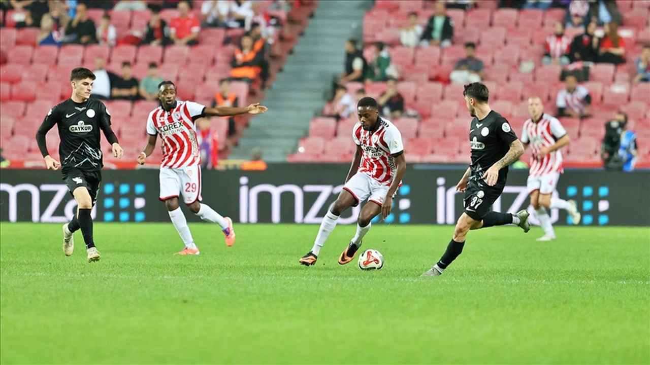 Samsunspor ile Çaykur Rizespor haftayı 1’er puanla kapattı