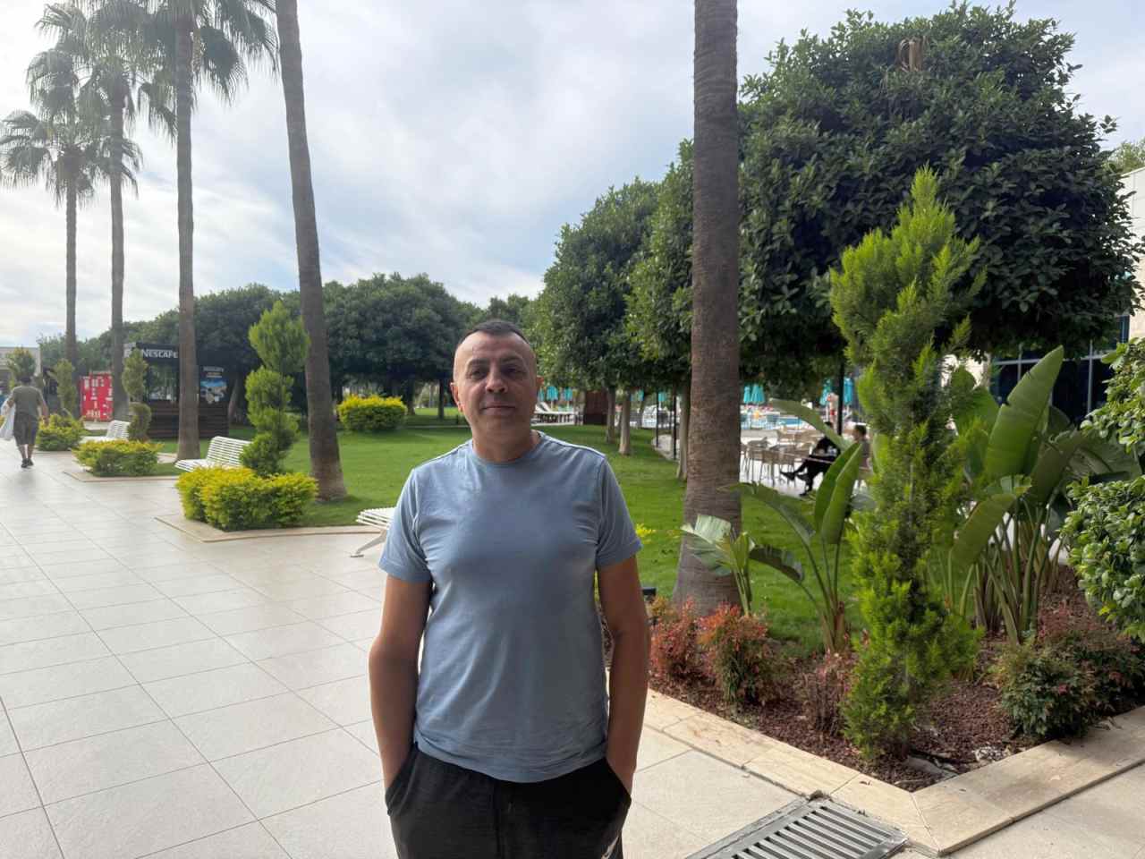 Hamburglu İş İnsanı Sinan Kılıçlı, Antalya’da Tatilde Stres Attı