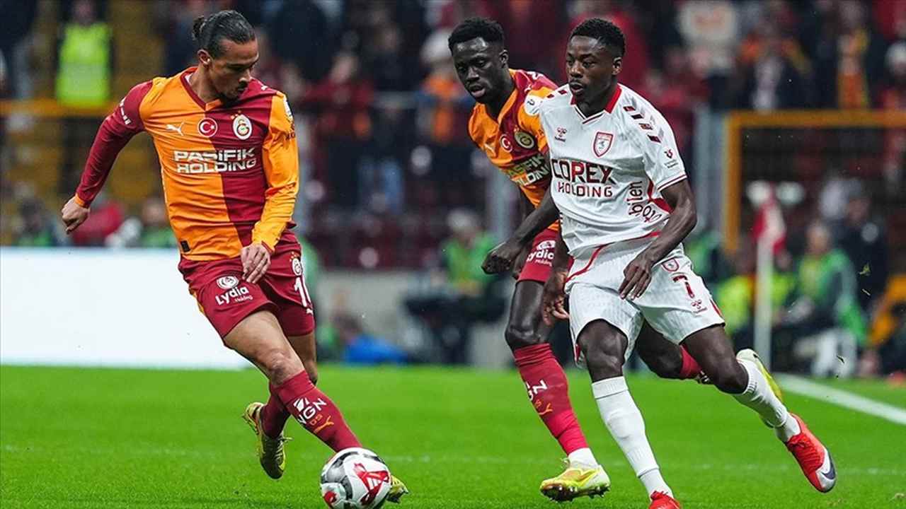 Galatasaray, Osimhen’in uzatmadaki röveşata golüyle Samsunspor’u 3-2 yendi