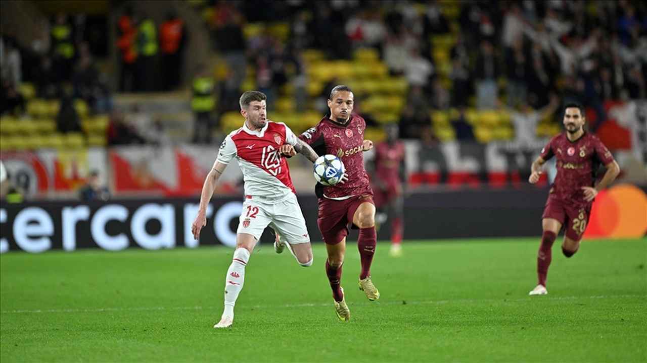Galatasaray, Şampiyonlar Ligi’nde Monaco deplasmanından mağlubiyetle ayrıldı
